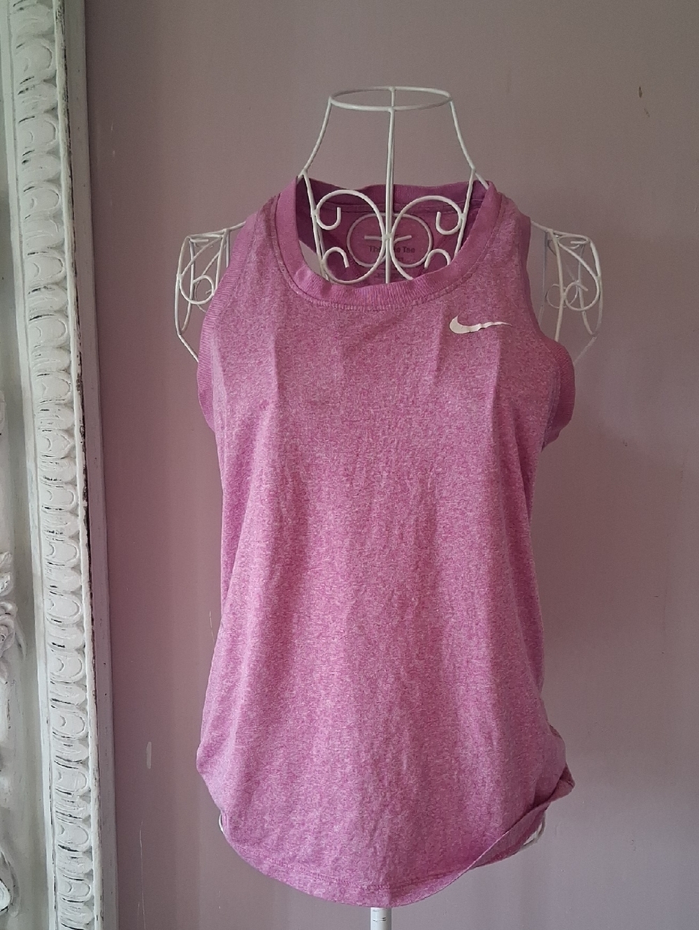 Nike Women's Pink Athletic Tank Top